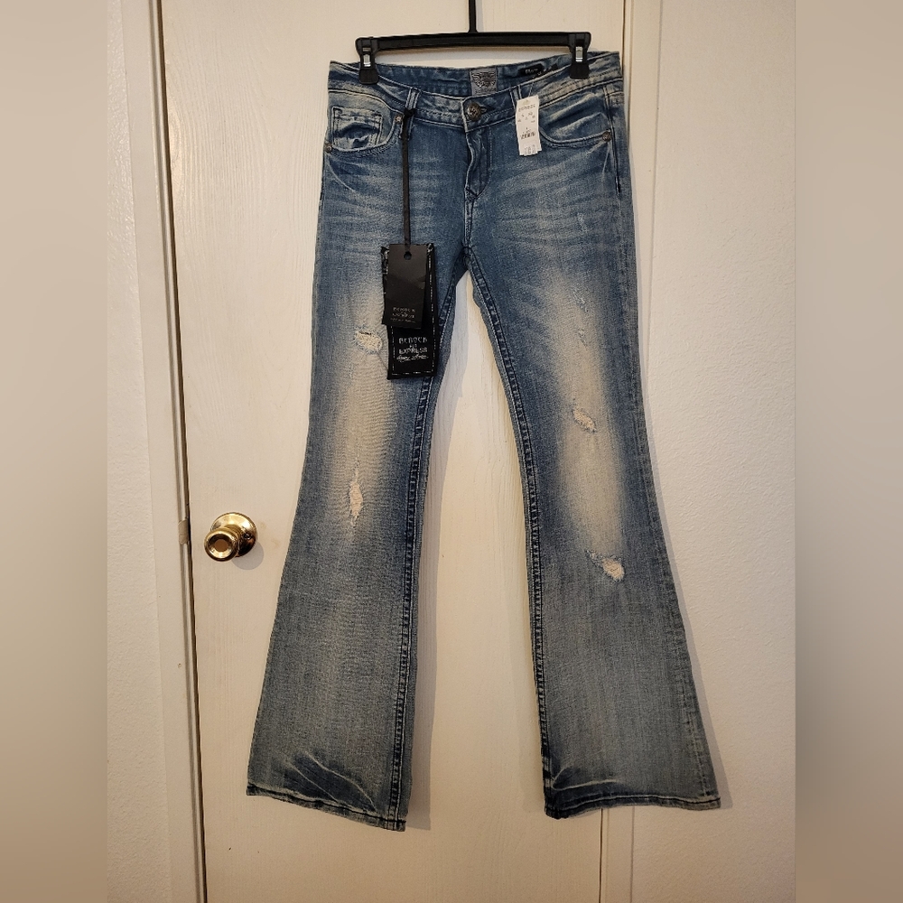 Rerock for express women's jeans size 4 flare